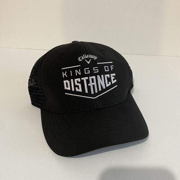 Callaway Baseball Hat Black One Size Trucker SnapBack Kings of Distance Golf - Picture 1 of 5